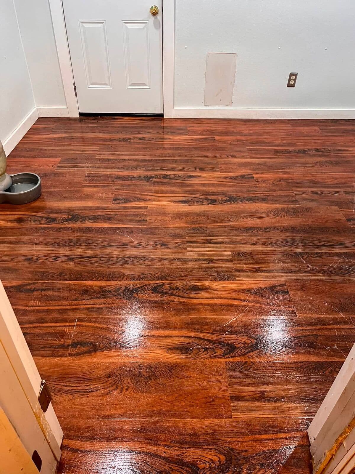 Wood floor with a fresh shine